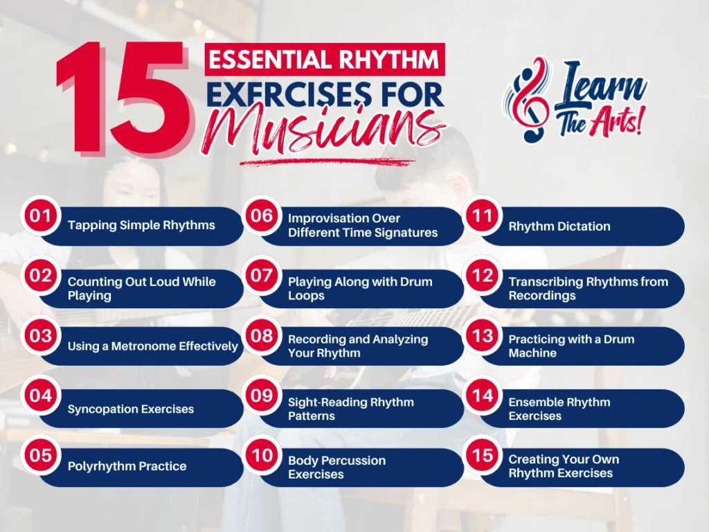 15 Essential Rhythm Exercises for Musicians