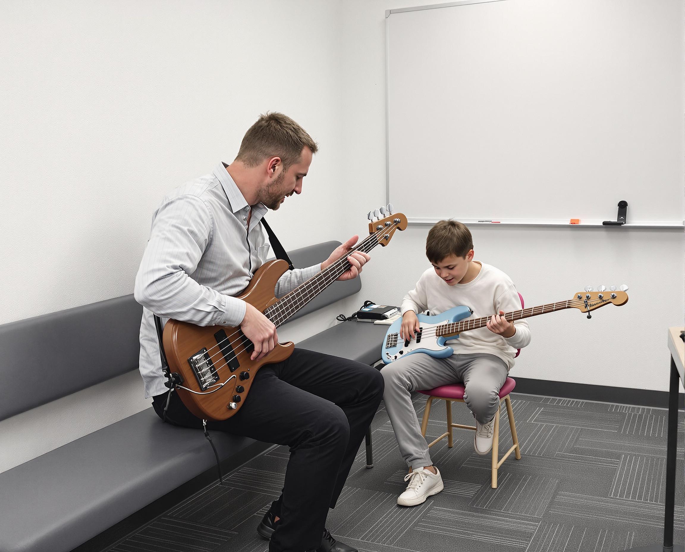 Learn the art of guitar with personalized lessons for kids from skilled instructors.