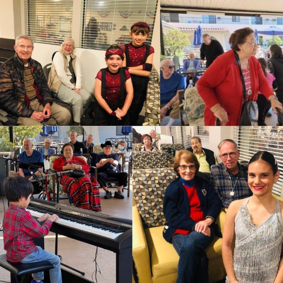 student draw the painting in art class at learn the art 