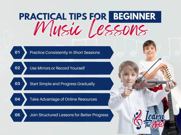 Practical Tips for Beginner Music Lessons