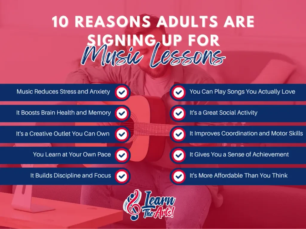 10 Reasons Adults Are Signing Up for Music Lessons